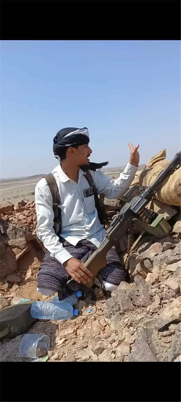 شيخ مشايخ شباب الصبيحة: من خطوط النار.. الحوثي هوى...