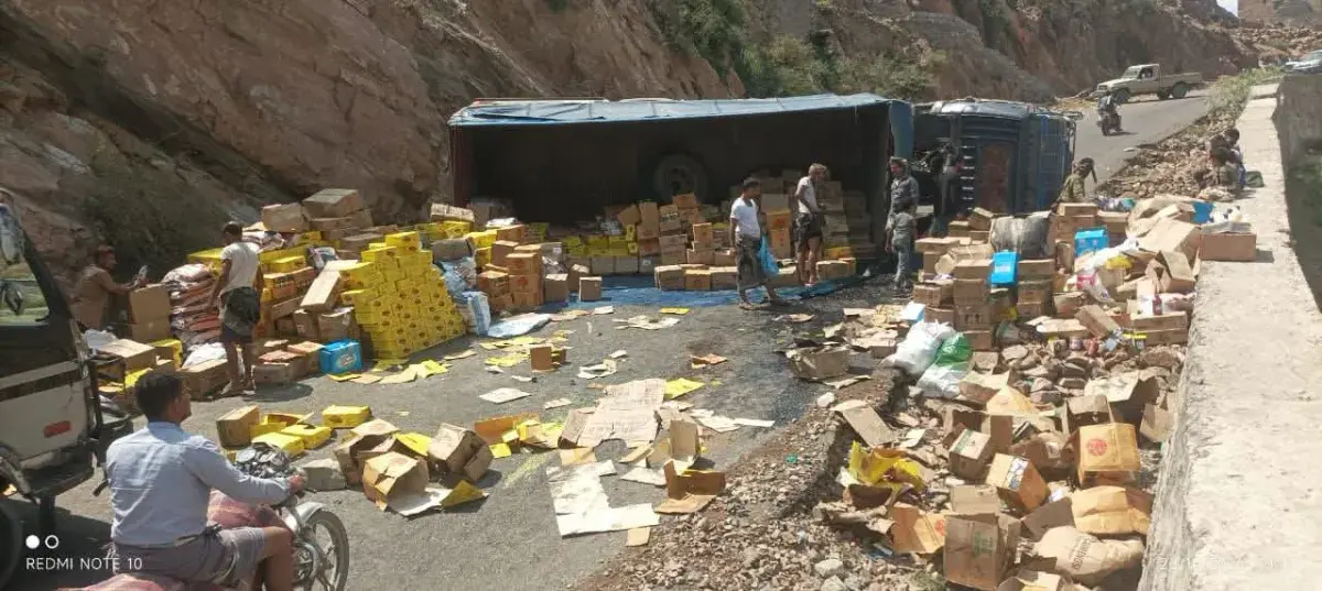 طريق تعز - عدن: أربع حوادث خلال يومين تحول الصحى -...