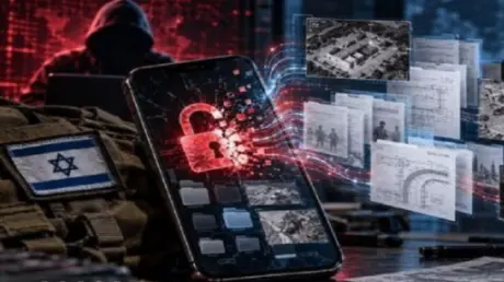 مجموعة "حنظلة" للقرصنة تعلن اختراق هاتف قائد إسرائ...
