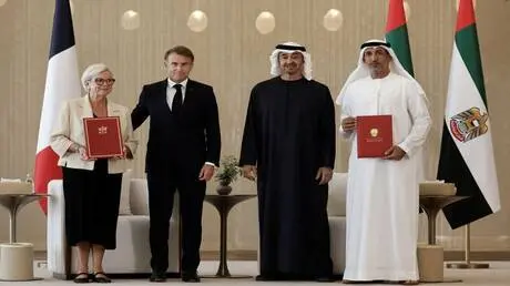 الإمارات وفرنسا تتبادلان إطار الشراكة الدفاعية الا...