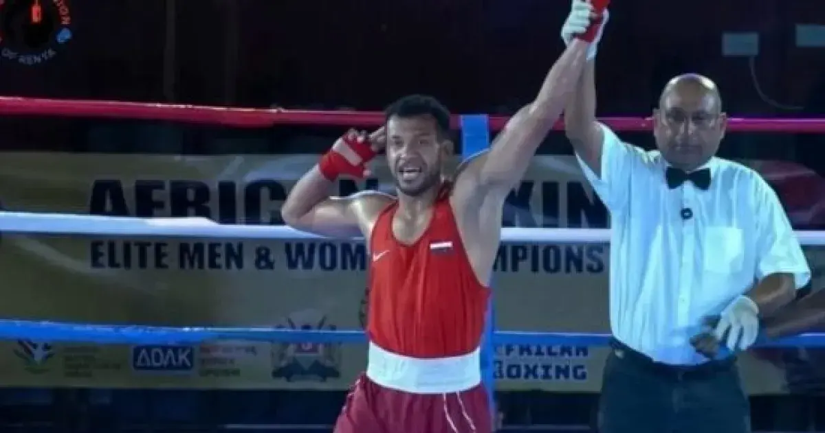 عمر العوضي يحصد فضية بطولة أفريقيا للملاكمة في نير...