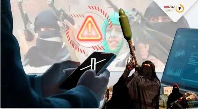 أسماء عديدة ونص واحد والهدف #تعز.. تقرير خاص يتتبع الشبكة النسائية في الدعاية الحوثية على "إكس" .