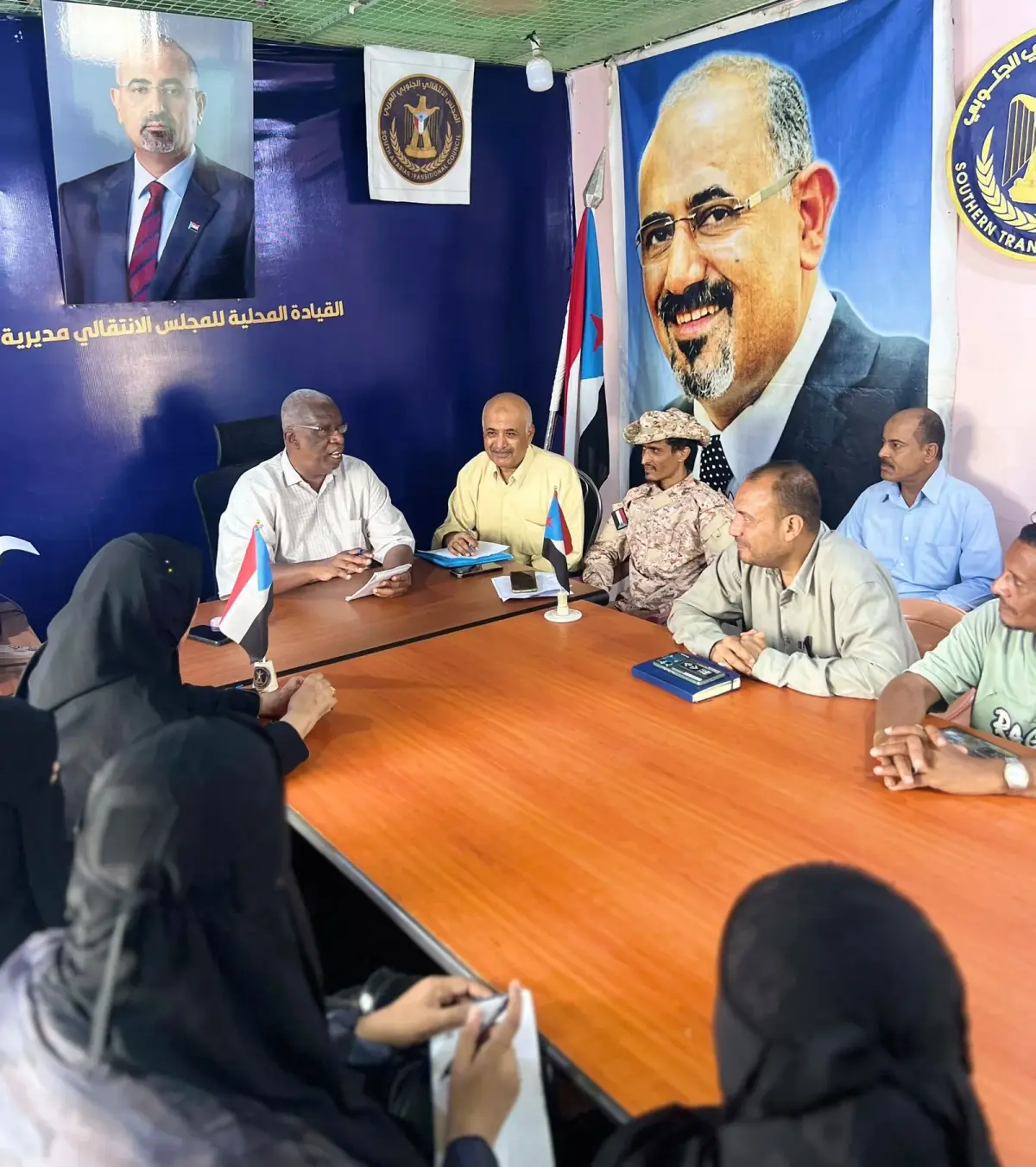 انتقالي التواهي يناقش التحضيرات للحشد النسائي ويشد...