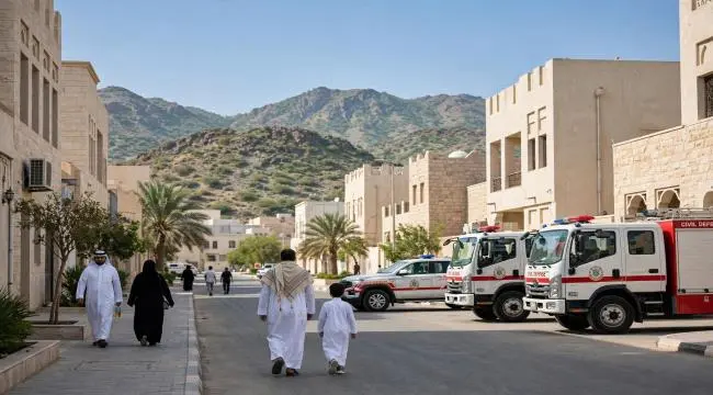 عاجل | الدفاع المدني السعودي: زوال الخطر عن #خميس...