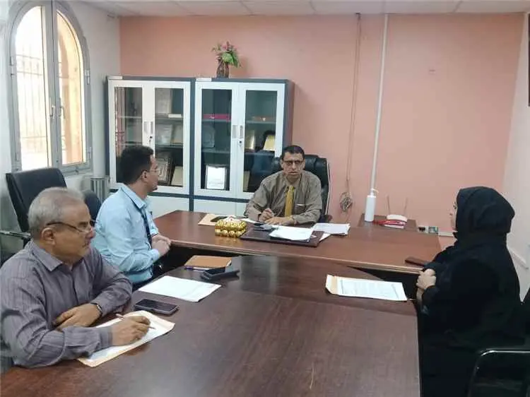 مدير عام صحة لحج يلتقي وفد الهيئة الطبية الدولية ل...