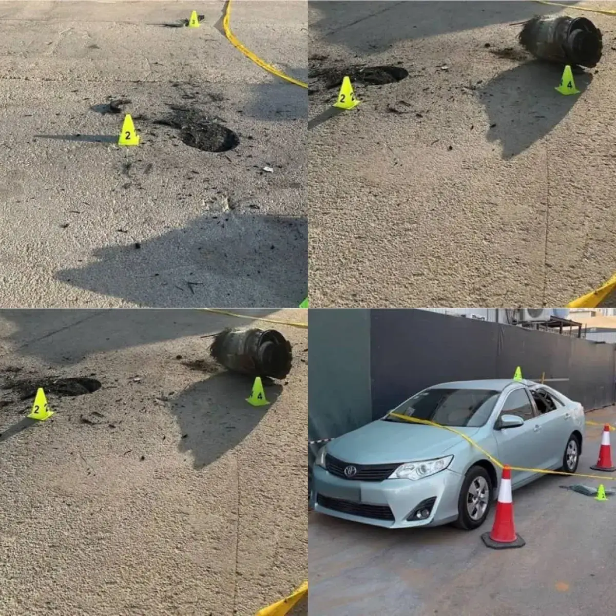 الدفاع المدني السعودي يعلن مباشرة حادثة سقوط شظايا...