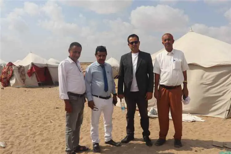 الشبكة المدنية تتفقد أوضاع النازحين في لحج وتدعو إ...