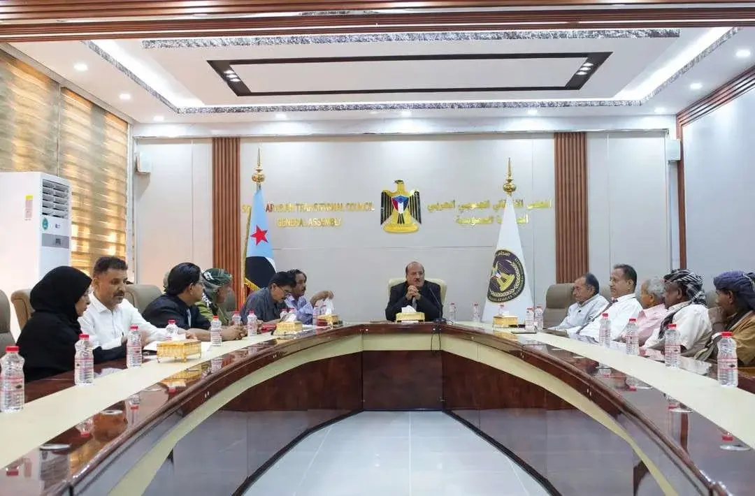 نائب رئيس الجمعية الوطنية يبحث مع قيادة الهيئة الوطنية العليا للاستقلال مستجدات الأوضاع في الجنوب وتعزيز التنسيق الوطني