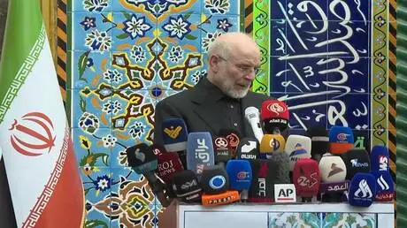 رئيس البرلمان ‌الإيراني يتمسك بشروط طهران ⁠السبعة