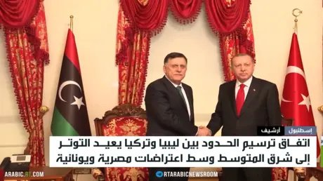 توتر متجدد حول الحدود البحرية في المتوسط