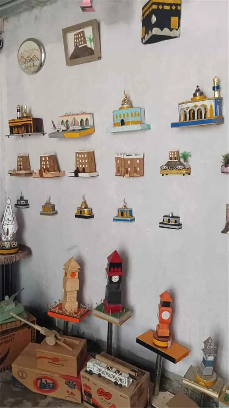 خالد خميس.. موهبة في رسم المجسمات بجعار تستحق الدع...